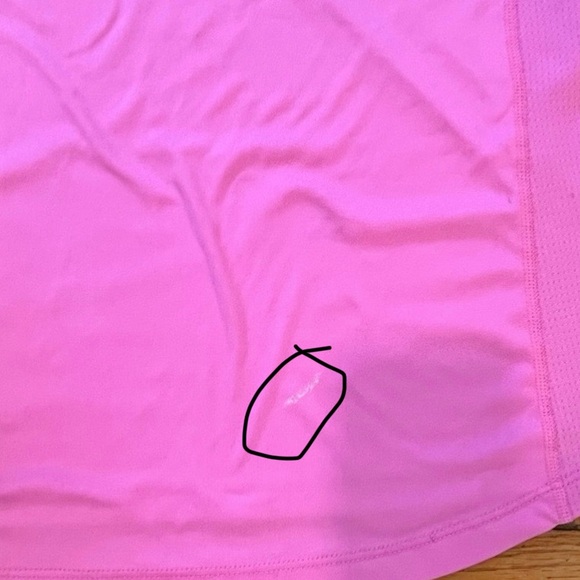 Nike Dri Fit Women’s Tank Top Active Pink Racerback Stretch Size Large - Picture 5 of 5